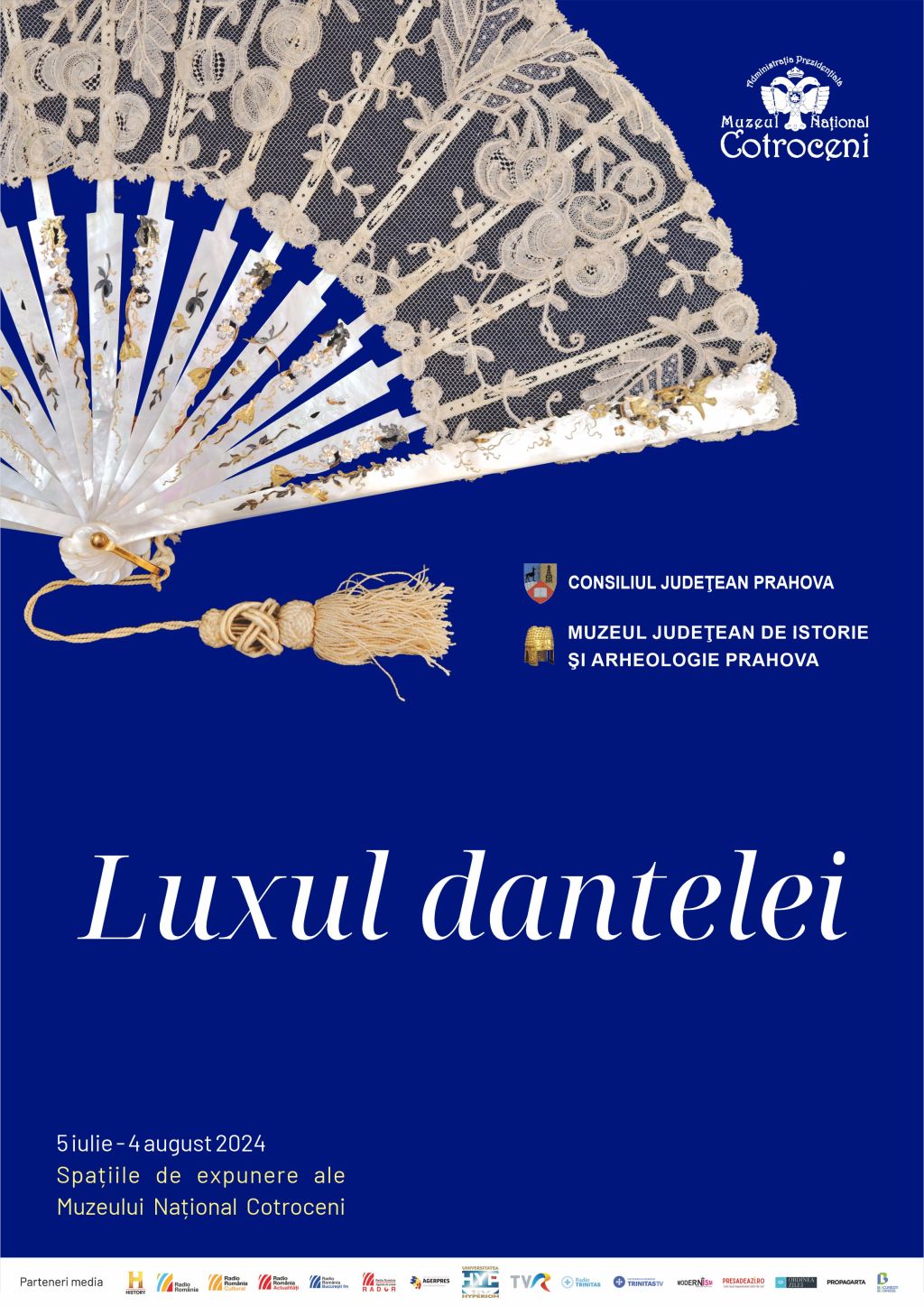 Expoziția „Luxul dantelei”,la Muzeul Național&nbsp;Cotroceni